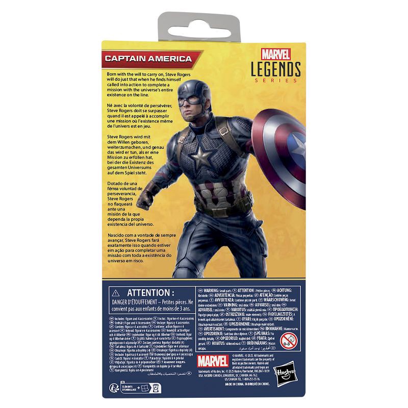 slide 4 of 7, Avengers Marvel Legends Series Captain America Action Figure, 1 ct