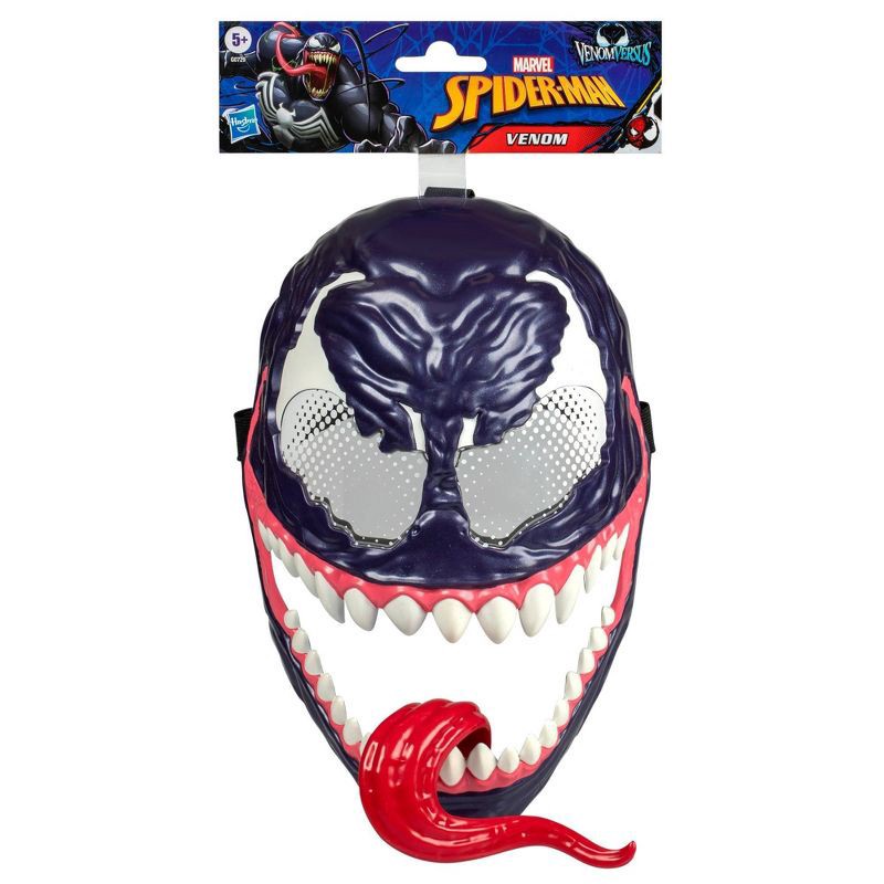 slide 2 of 4, Marvel Spider-Man Venom vs Venom Face Mask, Halloween Costume, 1 ct