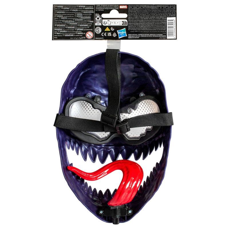 slide 4 of 4, Marvel Spider-Man Venom vs Venom Face Mask, Halloween Costume, 1 ct