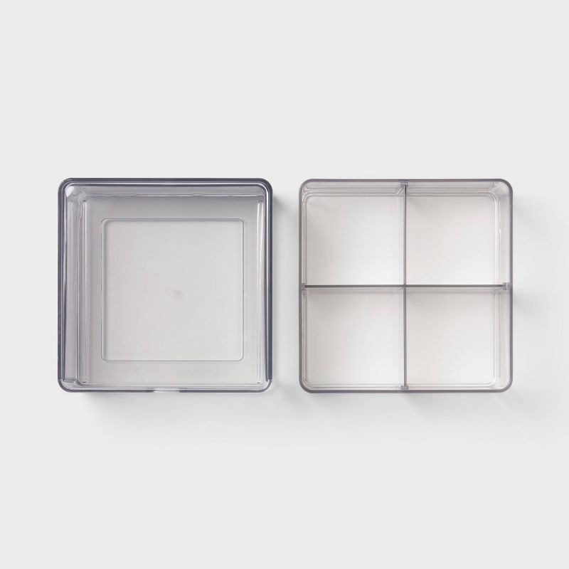 slide 3 of 4, Clear Stackable Storage - Brightroom™, 1 ct