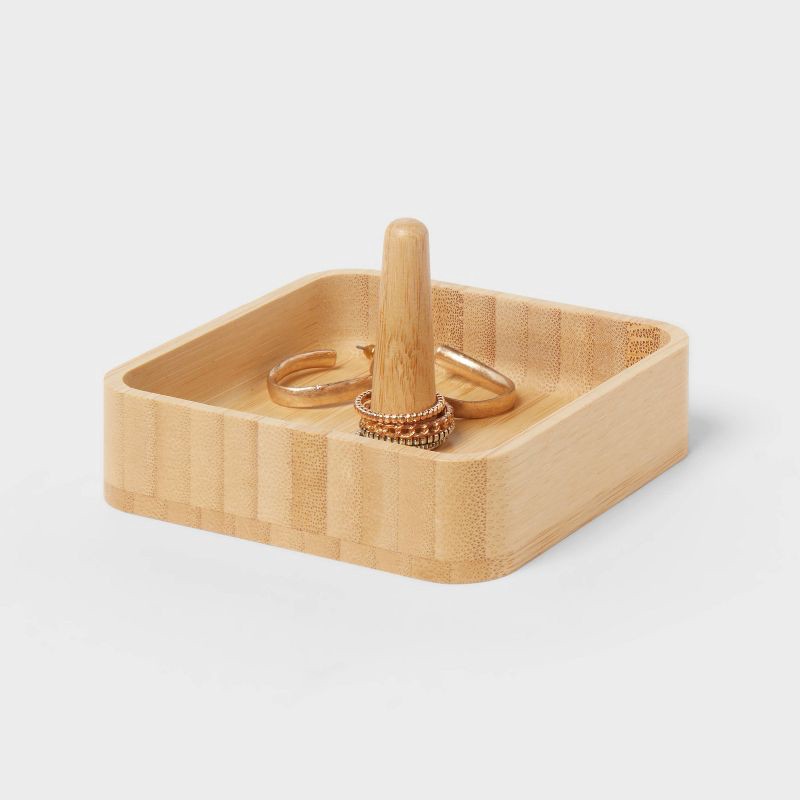 slide 4 of 4, Bamboo Jewelry Dish - Brightroom™, 1 ct