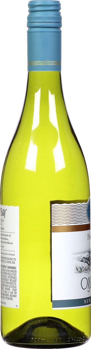 slide 2 of 9, Oyster Bay Pinot Grigio White Wine, 750 ml