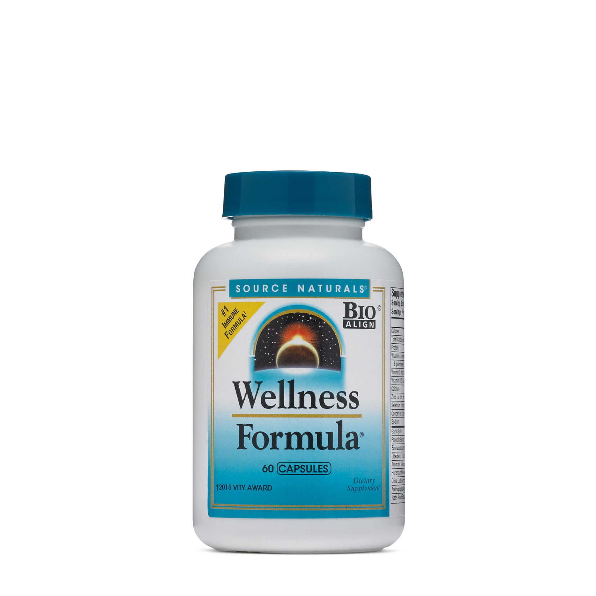 slide 1 of 1, Source Naturals Wellness Formula, 60 ct