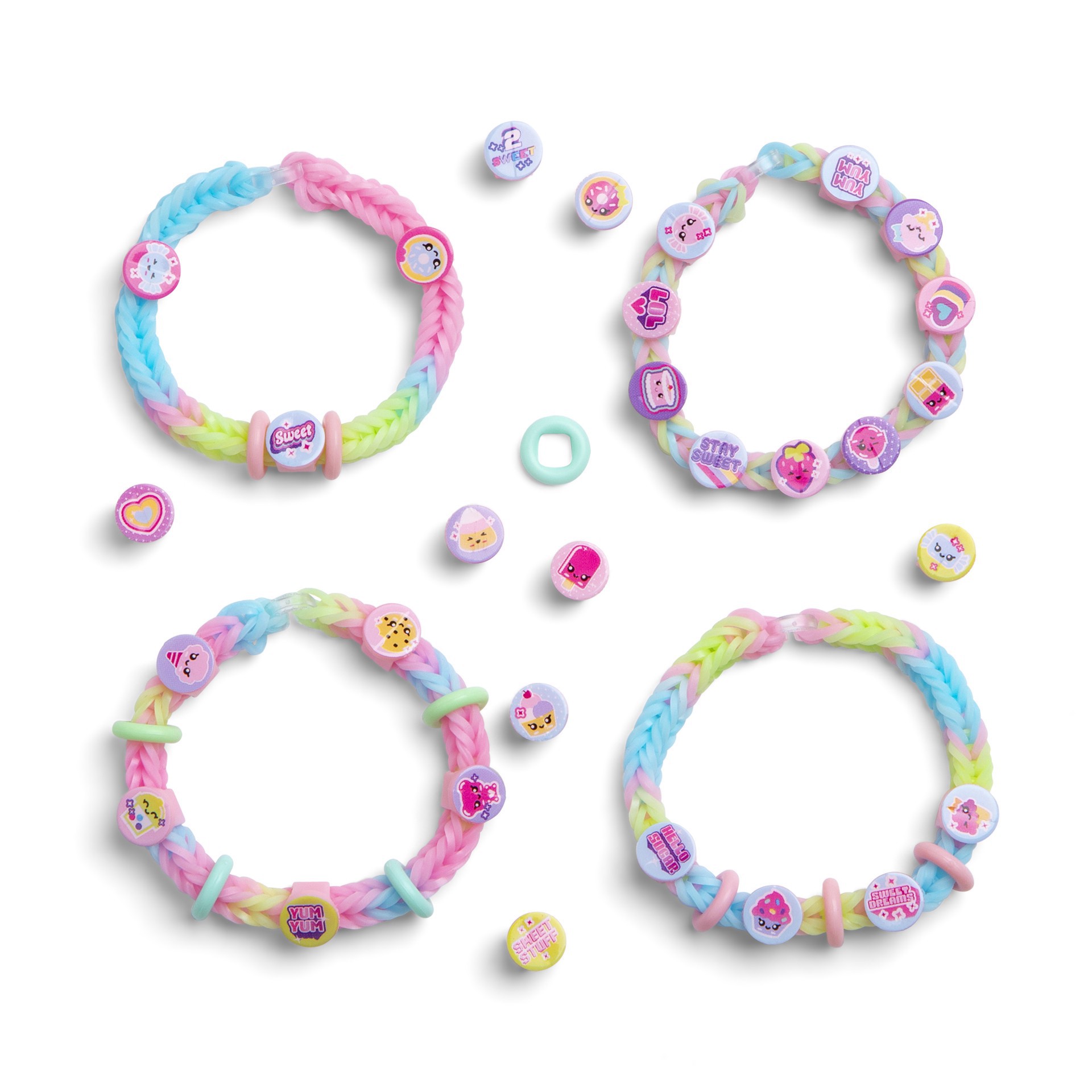 slide 4 of 4, Rainbow Loom Beadmoji Sweets Fun Pack, 4 in x 7 in x 1 in