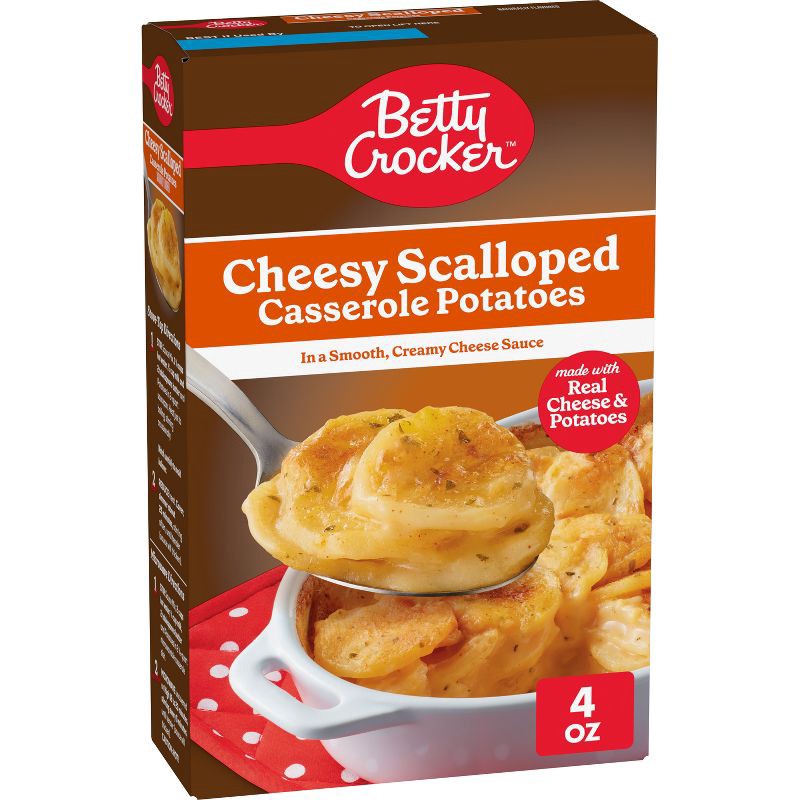 slide 1 of 8, Betty Crocker Homestyle Cheesy Scalloped Potatoes - 4oz, 4 oz