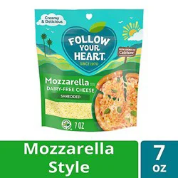 Follow Your Heart Dairy-Free Finely Shredded Mozzarella - 7 Oz