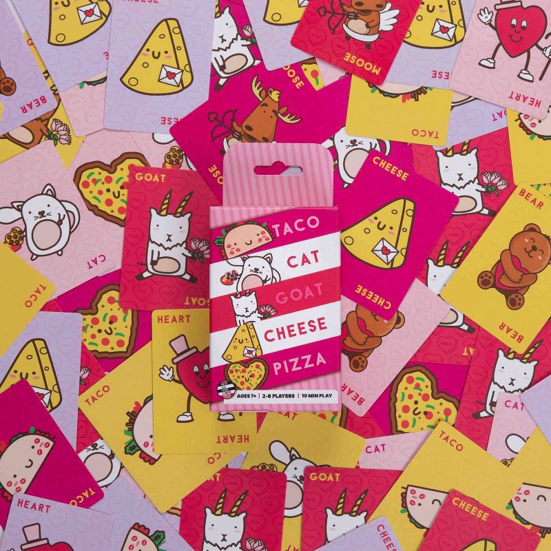 slide 3 of 5, Dolphin Hat Games Taco Cat Sweethearts Edition, 1 ct