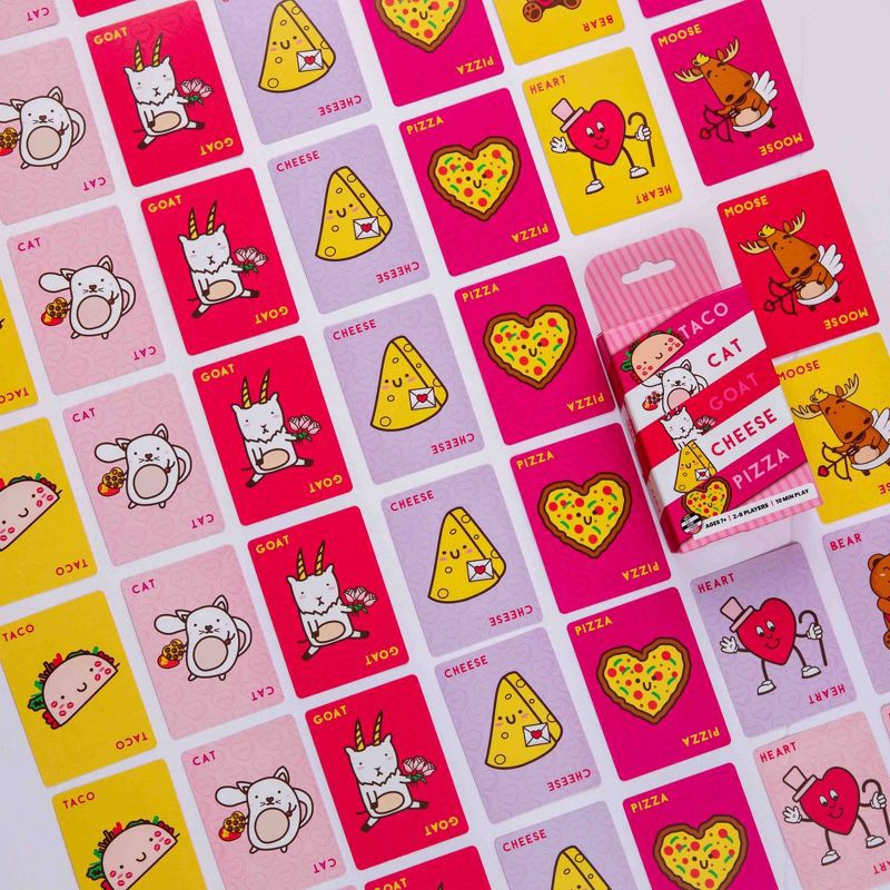 slide 4 of 5, Dolphin Hat Games Taco Cat Sweethearts Edition, 1 ct