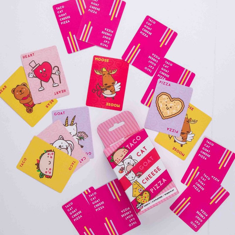 slide 5 of 5, Dolphin Hat Games Taco Cat Sweethearts Edition, 1 ct