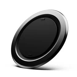 ohsnap! Snap Grip Luxe Magnetic Phone Grip - Ultra Thin, Fits Any Phone - Obsidian Black