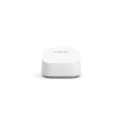 eero 6+ Dual-Band Mesh Wi-Fi 6 Router: Gigabit Ethernet, Smartphone Controlled