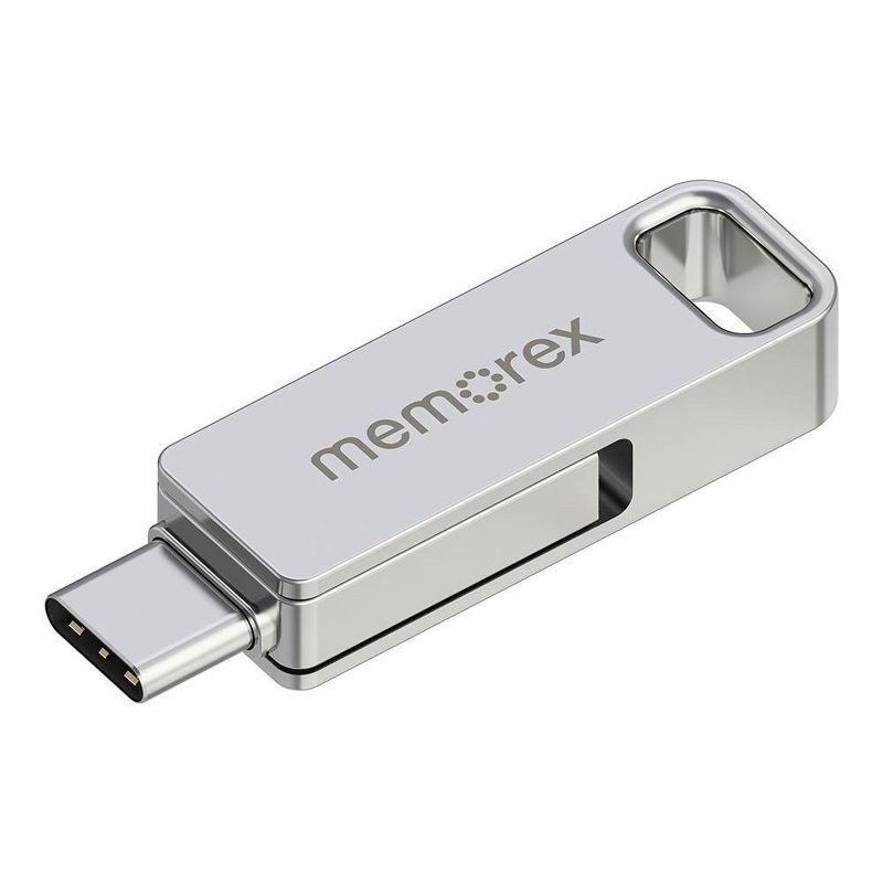 slide 11 of 11, Memorex 64gb USB 3.2 Type-C OTG Flash Drive: Portable Data Storage Device, 1 ct