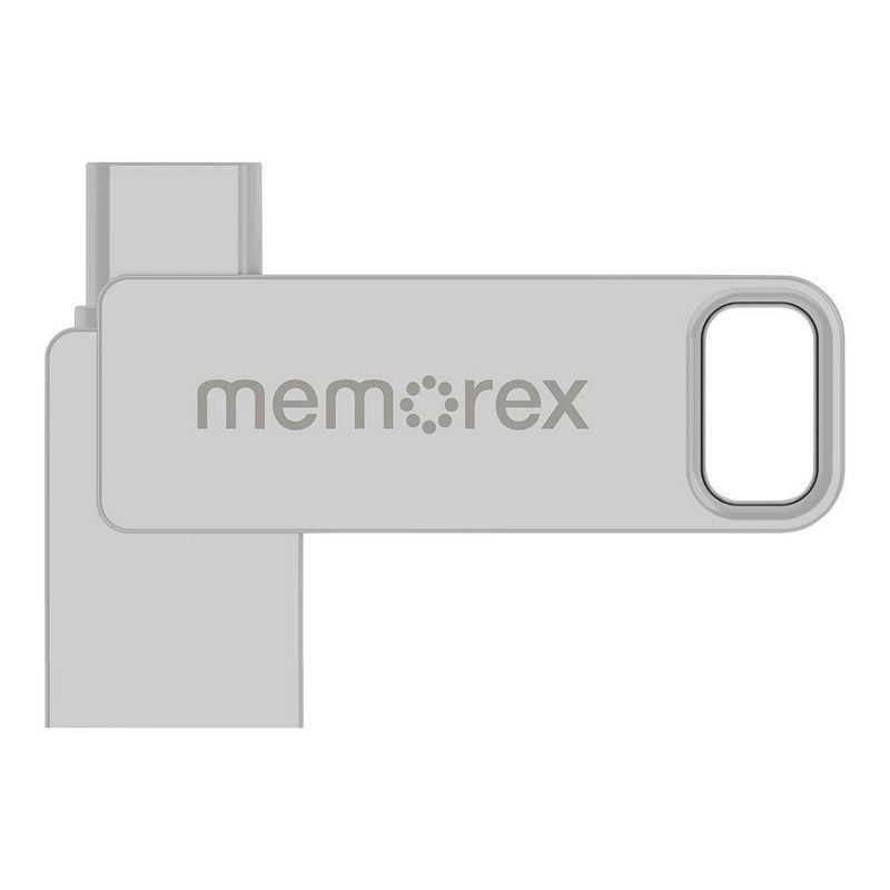 slide 9 of 11, Memorex 64gb USB 3.2 Type-C OTG Flash Drive: Portable Data Storage Device, 1 ct