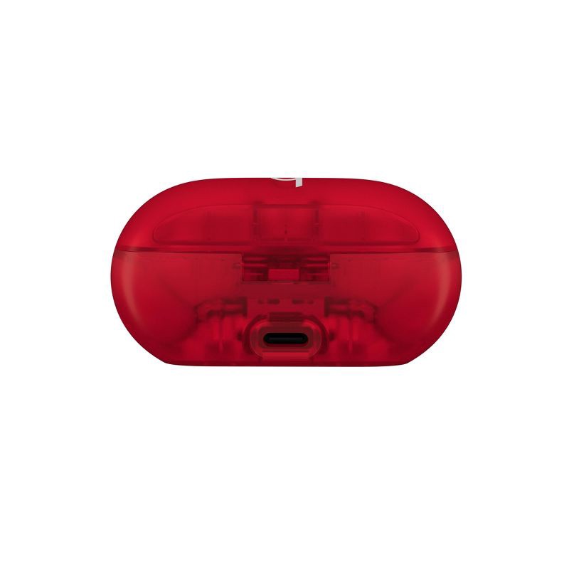 slide 4 of 11, Beats Solo Buds True Wireless Bluetooth Earbuds - Transparent Red, 1 ct