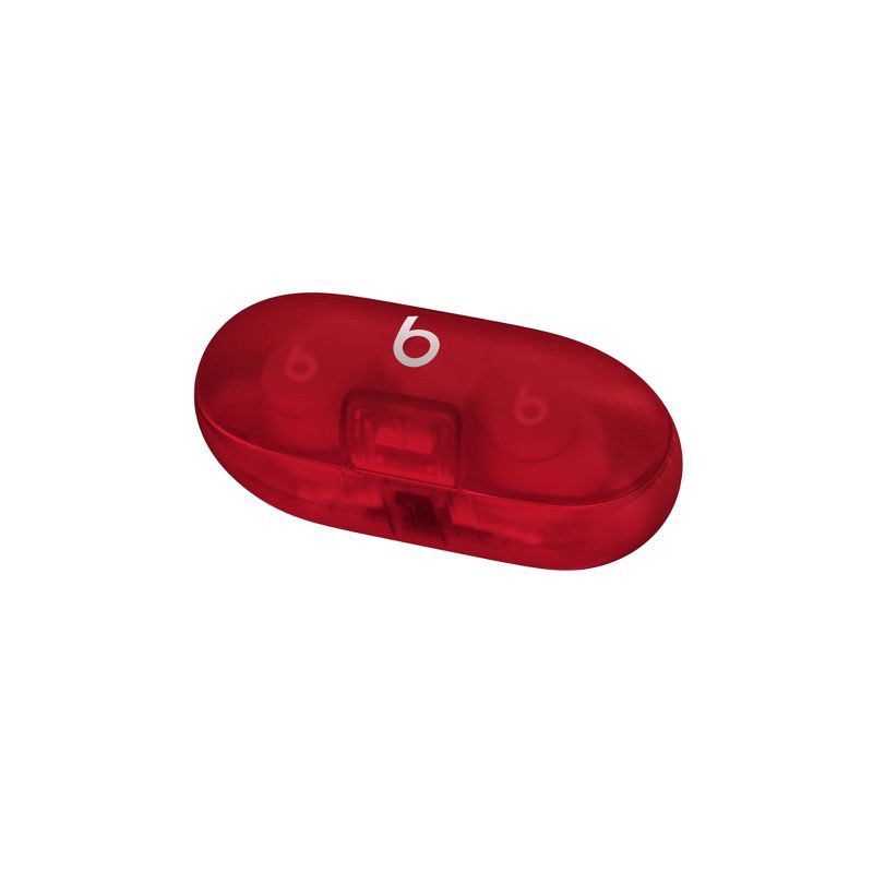 slide 6 of 11, Beats Solo Buds True Wireless Bluetooth Earbuds - Transparent Red, 1 ct