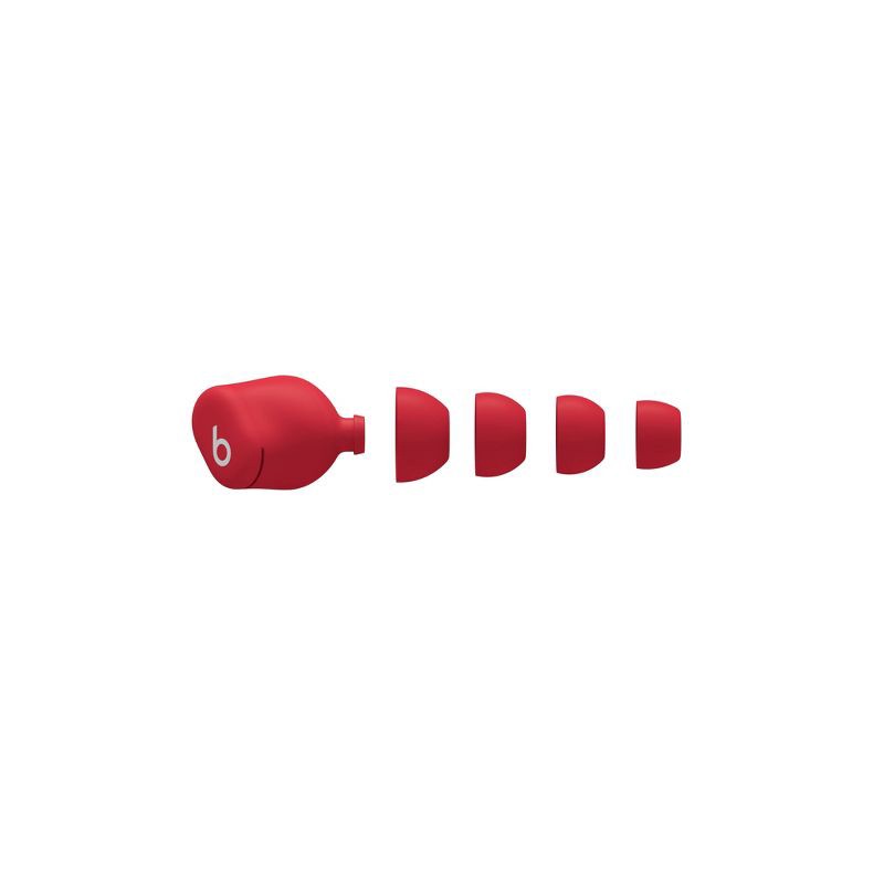 slide 7 of 11, Beats Solo Buds True Wireless Bluetooth Earbuds - Transparent Red, 1 ct