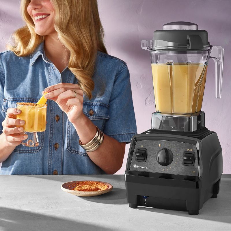 slide 8 of 14, Vitamix Propel 410 10-Speed Countertop Blender Black: 1400W, 48oz Capacity, Juices & Purees, Dishwasher-Safe Parts, 48 oz