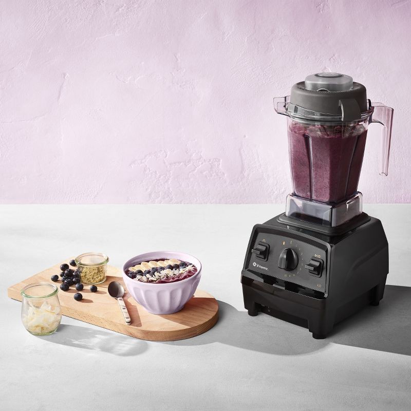 slide 10 of 14, Vitamix Propel 410 10-Speed Countertop Blender Black: 1400W, 48oz Capacity, Juices & Purees, Dishwasher-Safe Parts, 48 oz