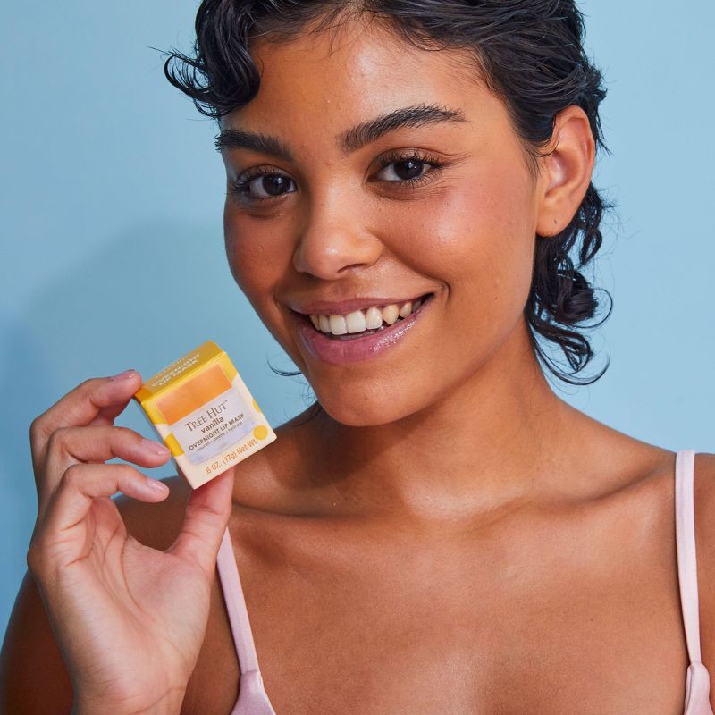 slide 8 of 9, Tree Hut Vanilla Overnight Lip Mask - 0.6oz, 0.6 oz