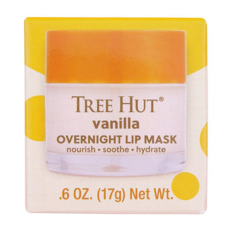 slide 1 of 9, Tree Hut Vanilla Overnight Lip Mask - 0.6oz, 0.6 oz