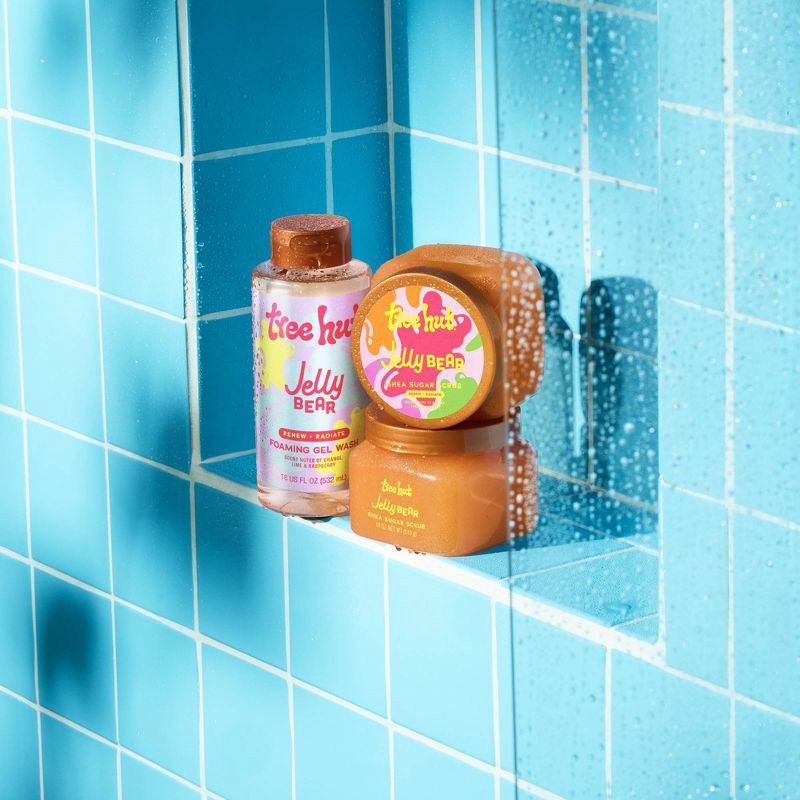 slide 9 of 12, Tree Hut Jelly Bear Shea Sugar Body Scrub - 18oz, 18 oz