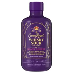 Crown Royal Black Cherry Whisky Sour - 375ml Bottle