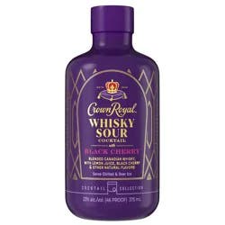 Crown Royal Black Cherry Whisky Sour - 375ml Bottle
