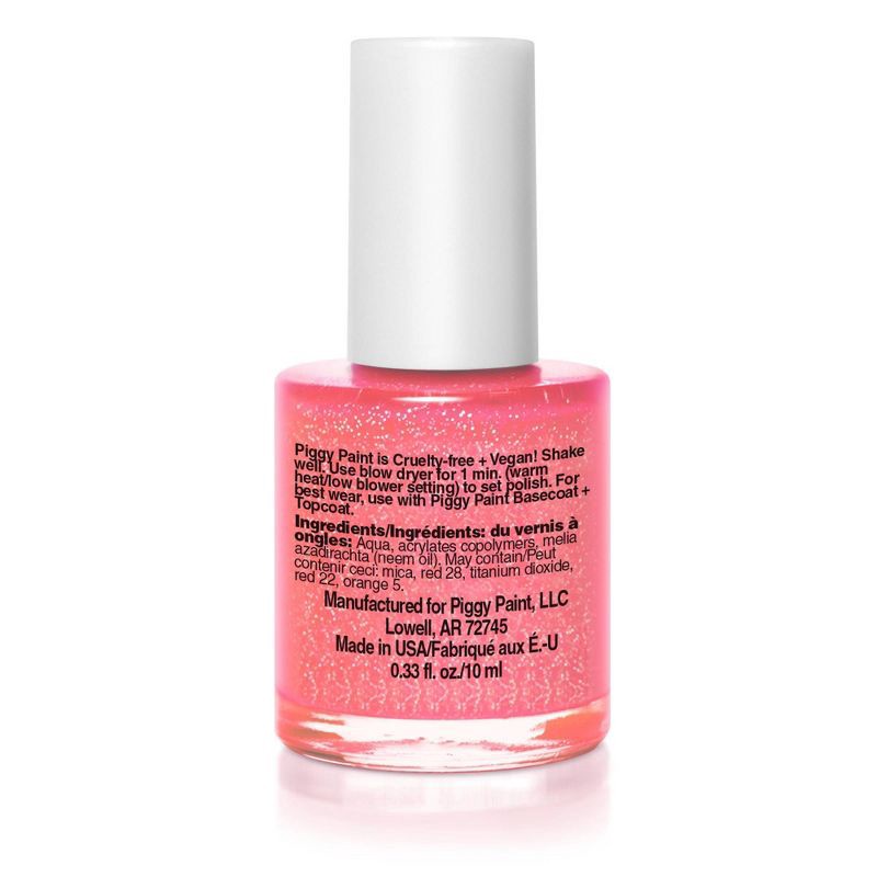 slide 2 of 11, Piggy Paint Non-Toxic Nail Polish Kids' - Light of the Party - 0.33 fl oz, 0.33 fl oz