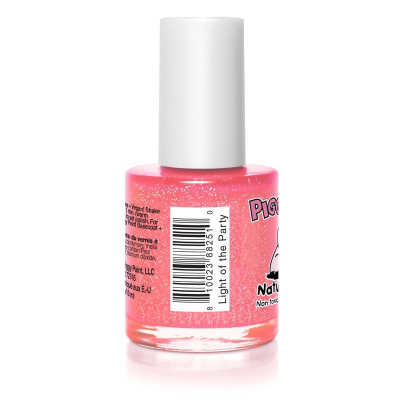 slide 3 of 11, Piggy Paint Non-Toxic Nail Polish Kids' - Light of the Party - 0.33 fl oz, 0.33 fl oz