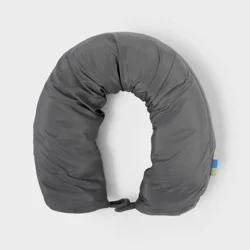 Packing Cube with Neck Pillow - Open Story™ Gray: Travel Luggage Accessory