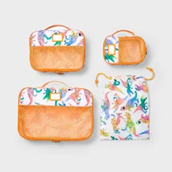 Kids' 4pc Packing Cube Set Dino - Cat & Jack™️