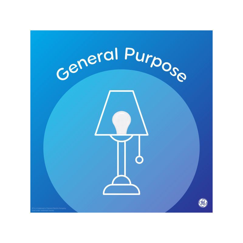 slide 3 of 10, GE Household Lighting GE 12pk 60W A19 General Purpose Soft White Light Bulbs, 12 ct