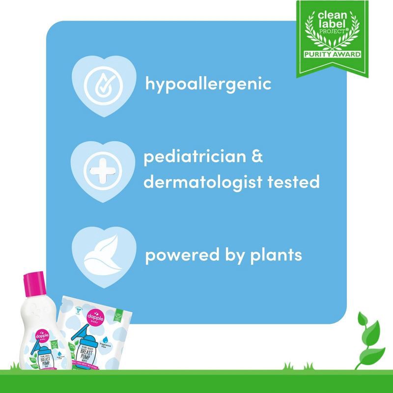 slide 6 of 8, Dapple On the Go Breast Pump & Baby Bottle Cleaning Kit, 1 ct