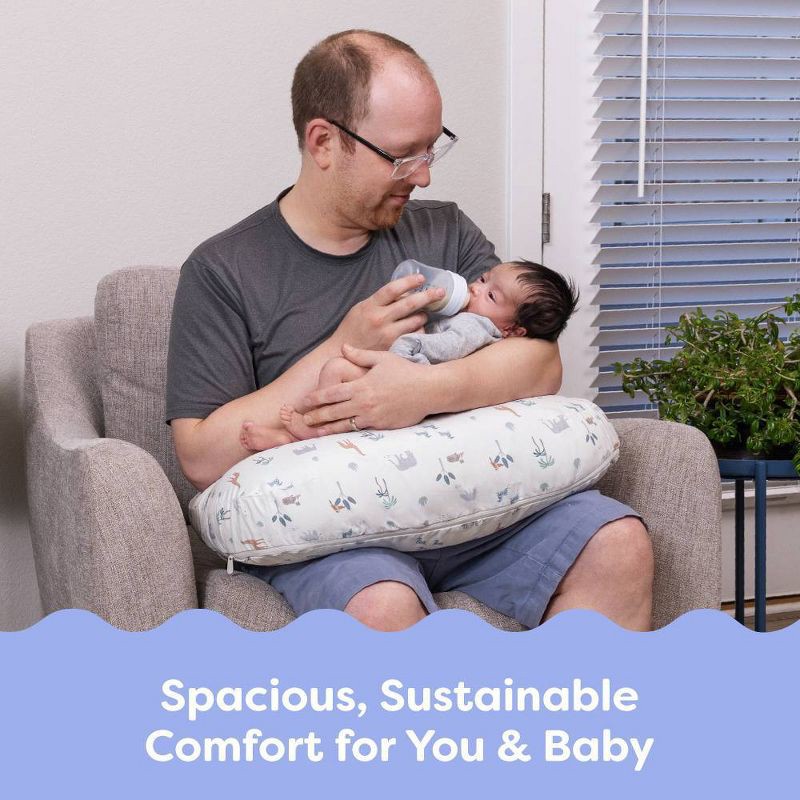 slide 6 of 11, Boppy Nursing Pillow - Sand Safari Animals, 1 ct