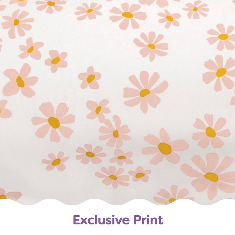 slide 6 of 10, Boppy Nursing Pillow - Soft Pink Daisies, 1 ct