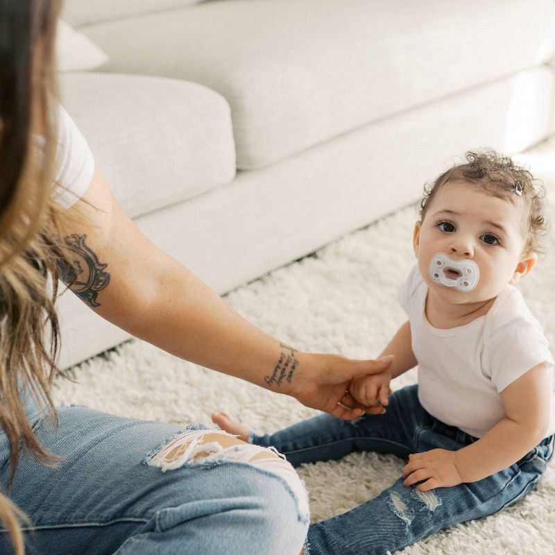 slide 13 of 18, Dr. Brown's Advantage One-Piece Lightweight Silicone Pacifier Stage One, with one Glow-in-the-Dark Pacifier - 3pk, 3 ct