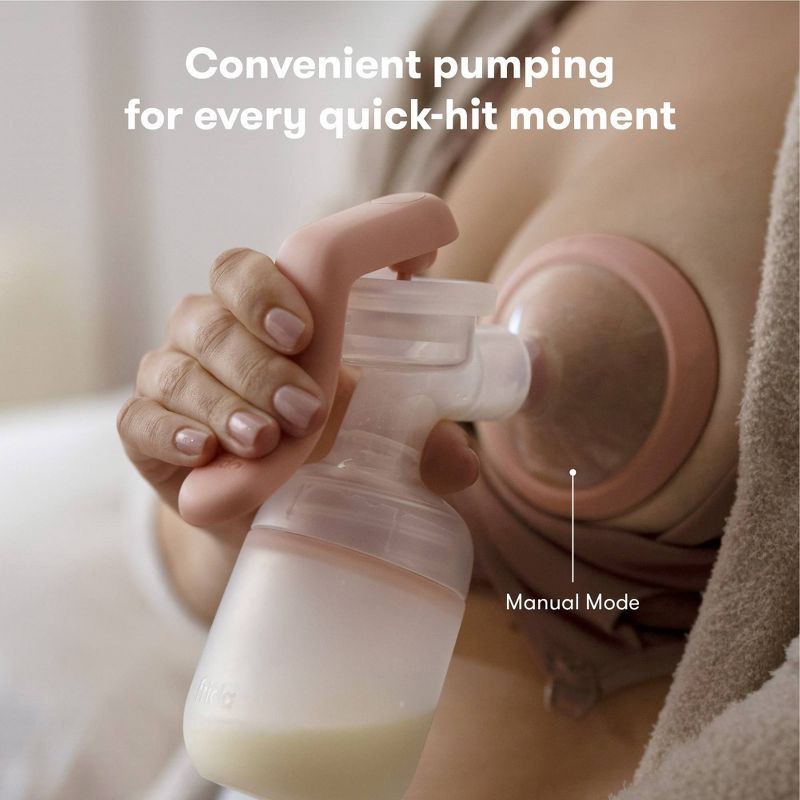 slide 3 of 7, Frida Mom 2-in-1 Manual + Silicone Suction Breast Pump - 5oz, 5 oz