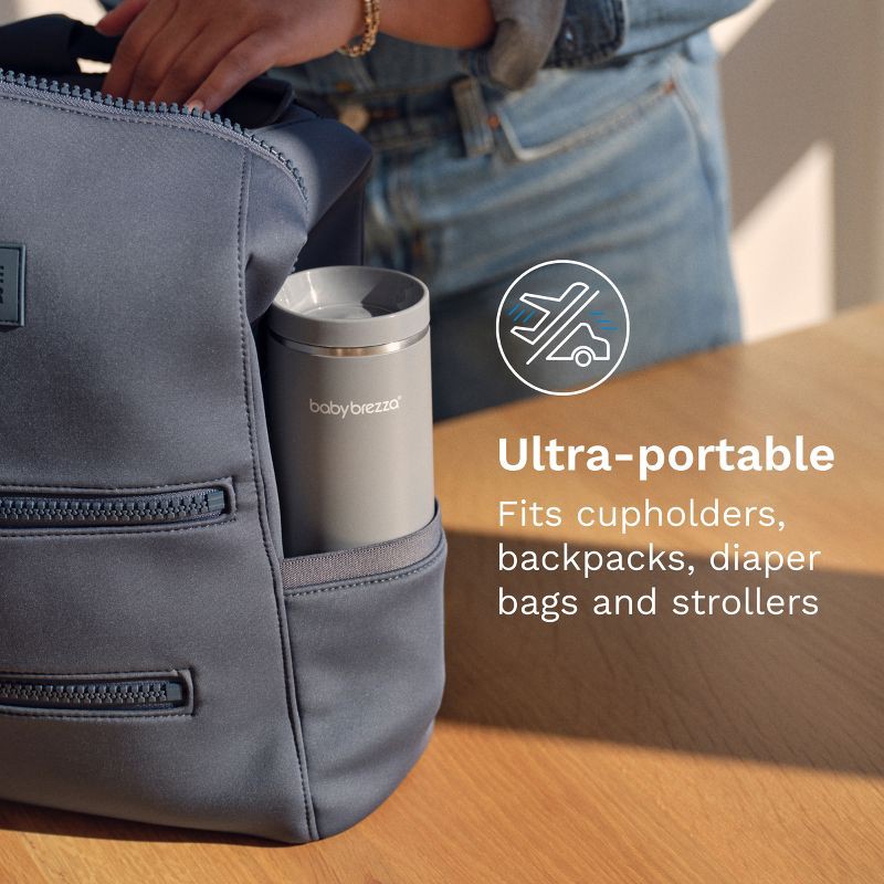 slide 6 of 10, Baby Brezza Superfast Portable Bottle Warmer - Black, 1 ct
