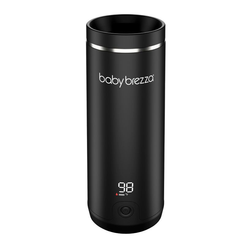 slide 1 of 10, Baby Brezza Superfast Portable Bottle Warmer - Black, 1 ct