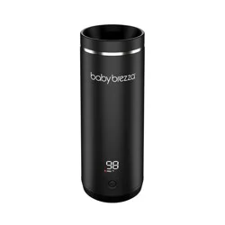 Baby Brezza Superfast Portable Bottle Warmer - Black: Battery Operated, 1.4 lbs, 8.12" Height