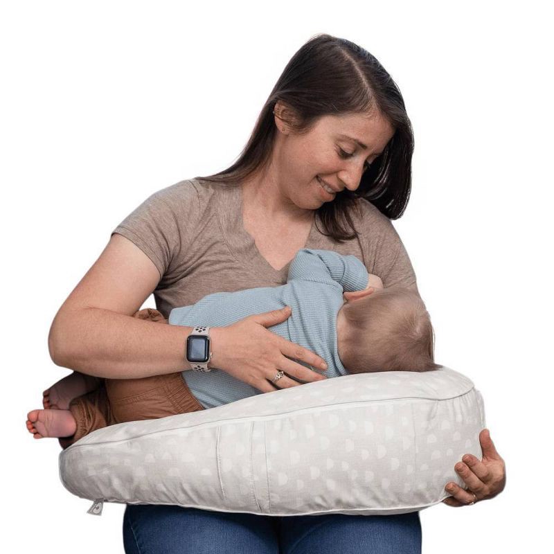 slide 1 of 9, Boppy Uplift Nursing Pillow - Tan Pebbles, 1 ct