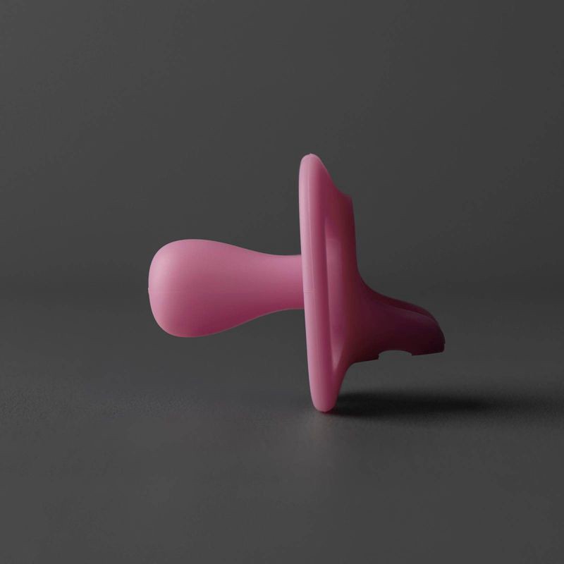 slide 7 of 8, Tommee Tippee UltraLight Stay Put Silicone Pacifier 6-18m - Pink & Purple - 2pk, 2 ct