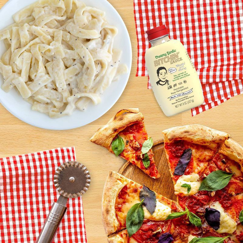 slide 2 of 7, Bitchin' Sauce Creamy Garlic Squeeze Bottle - 8oz, 8 oz