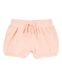 Carter's Baby Pull-On French Terry Shorts Orange 6M