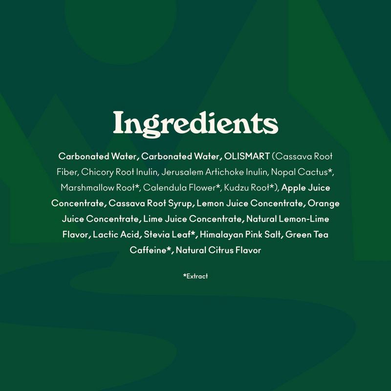 slide 5 of 6, OLIPOP Ridge Rush Prebiotic Soda - 12 fl oz Can, 12 fl oz