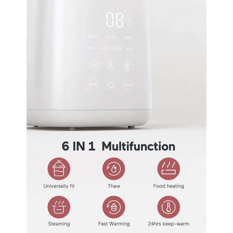 slide 5 of 13, Momcozy MW01 Bottle Warmer, 01 bottle