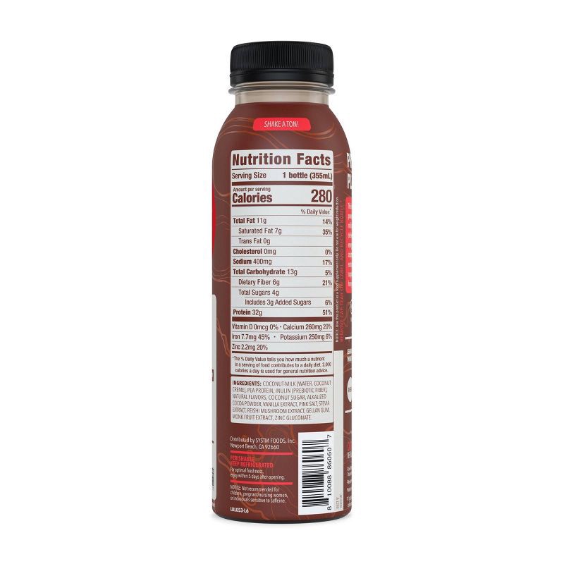 slide 2 of 5, REBBL Chocolate Protein Shake - 12 fl oz, 12 fl oz
