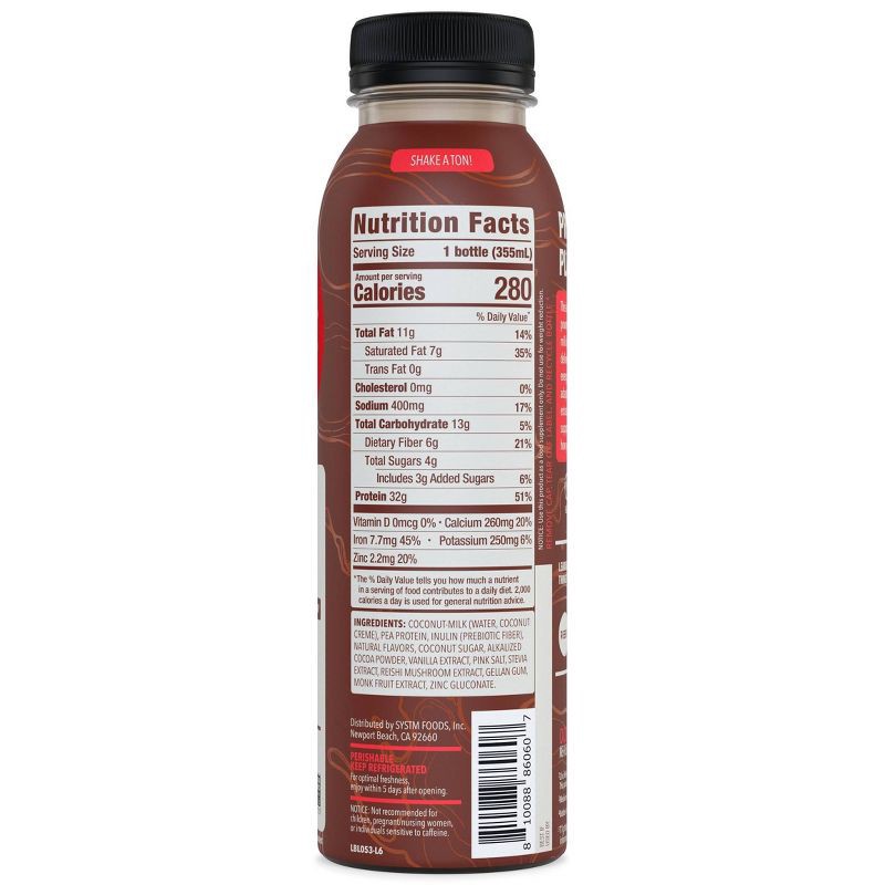 slide 3 of 3, REBBL Chocolate Protein Shake - 12 fl oz, 12 fl oz