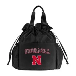 NCAA Nebraska Cornhuskers Lunch Cooler: Soft-Sided Polyester, Holds 12 Cans