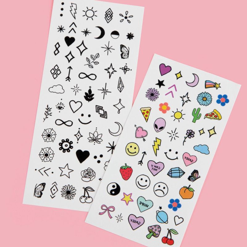 slide 5 of 12, JAPONESQUE Nailed It! Art Kit. Inked By Dani Nail Art Tattoos - 6pc, 6 ct